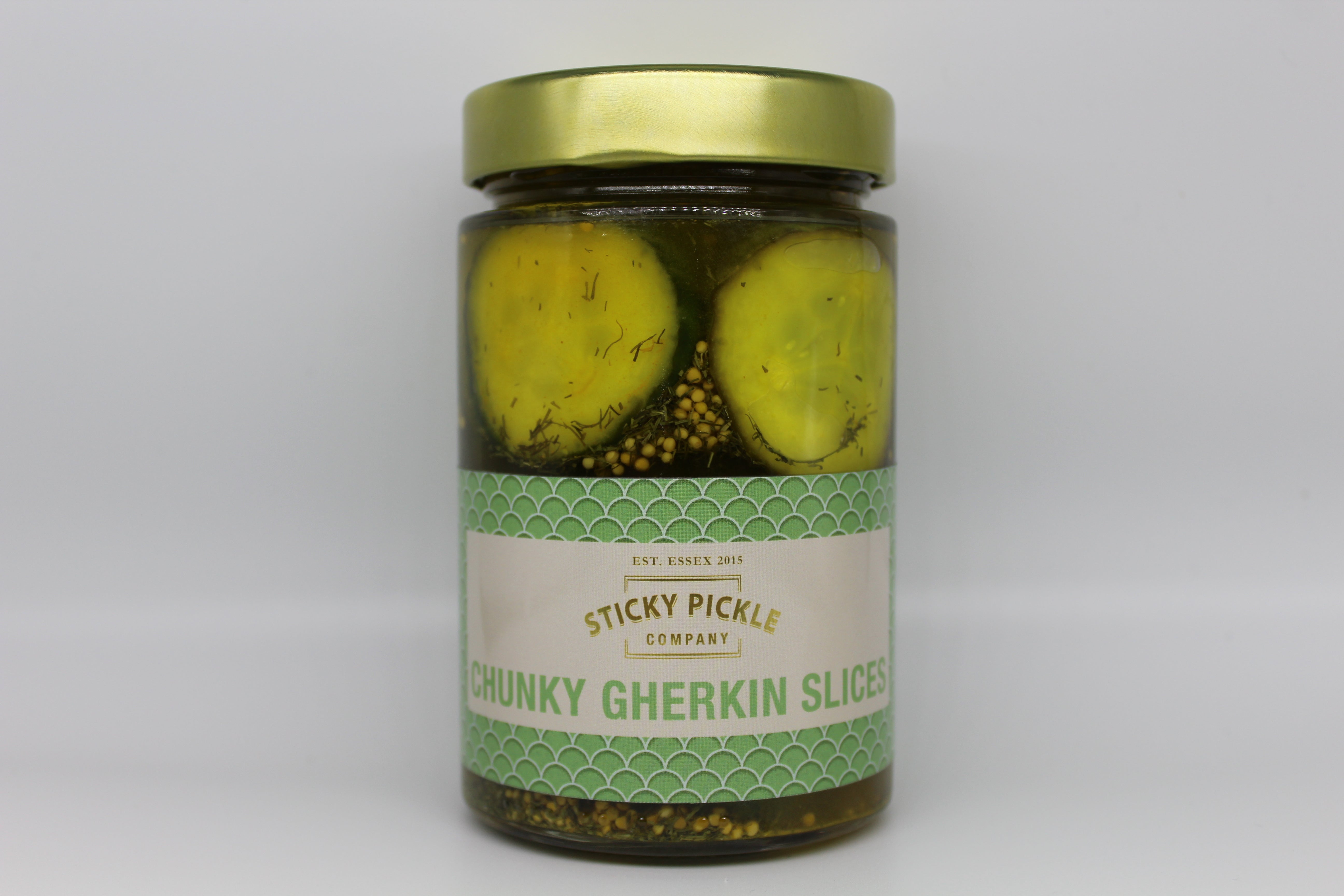 Sticky Gerkin Chunky Gherkin Slices – Sticky Pickle Company